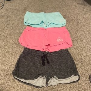 3 pairs of Hollister Shorts